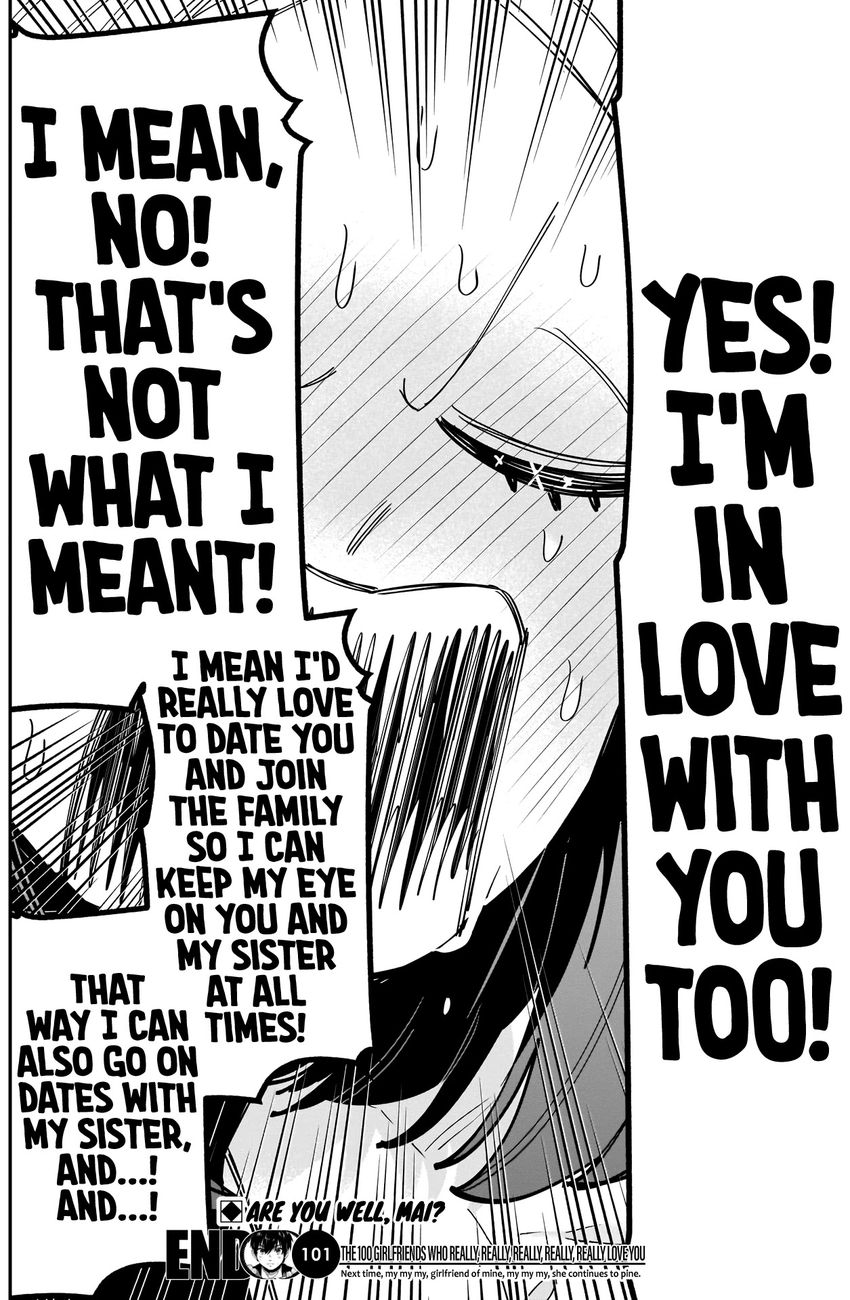 The 100 Girlfriends Who Really, Really, Really, Really, Really Love You - Chapter 101 Page 21