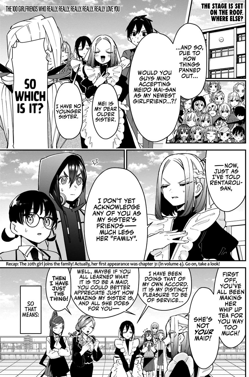 The 100 Girlfriends Who Really, Really, Really, Really, Really Love You - Chapter 102 Page 2