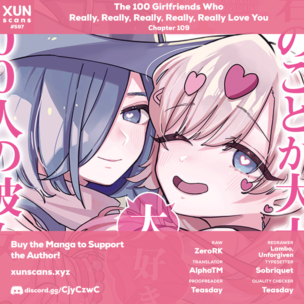 The 100 Girlfriends Who Really, Really, Really, Really, Really Love You - Chapter 109 Page 1