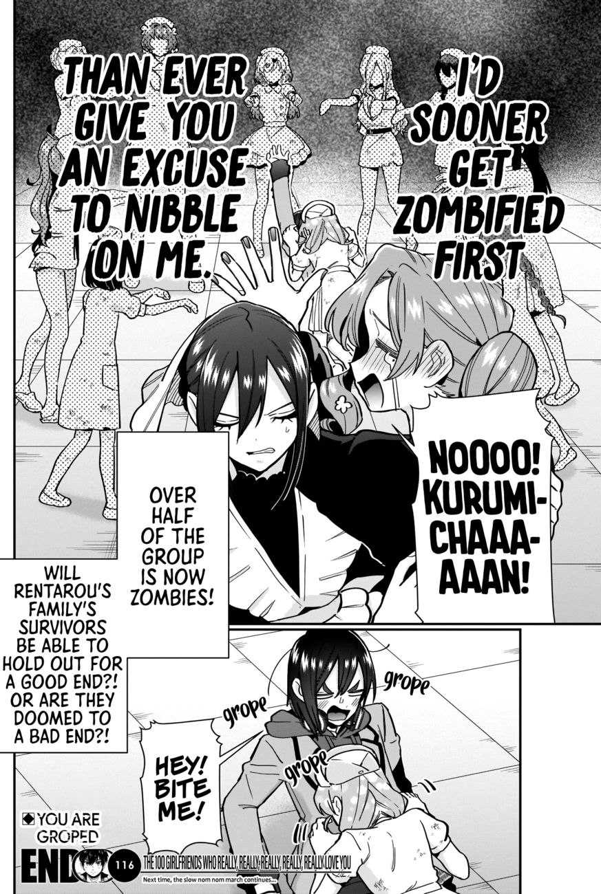 The 100 Girlfriends Who Really, Really, Really, Really, Really Love You - Chapter 116 Page 21