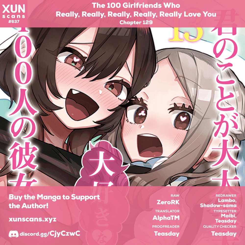 The 100 Girlfriends Who Really, Really, Really, Really, Really Love You - Chapter 129 Page 1