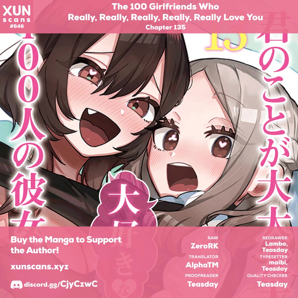 The 100 Girlfriends Who Really, Really, Really, Really, Really Love You - Chapter 135 Page 1