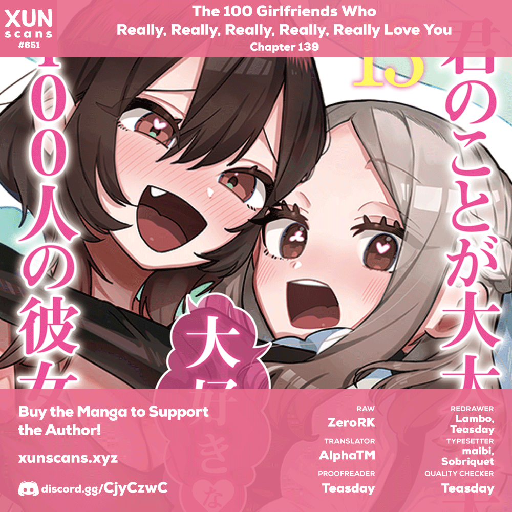 The 100 Girlfriends Who Really, Really, Really, Really, Really Love You - Chapter 139 Page 1