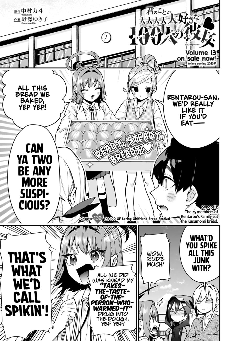 The 100 Girlfriends Who Really, Really, Really, Really, Really Love You - Chapter 139 Page 2