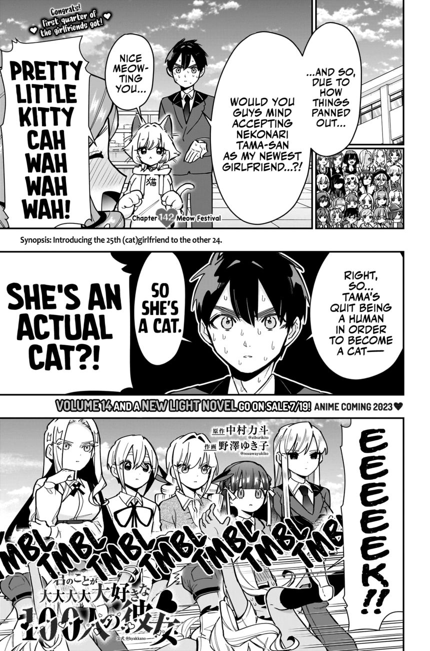 The 100 Girlfriends Who Really, Really, Really, Really, Really Love You - Chapter 142 Page 2