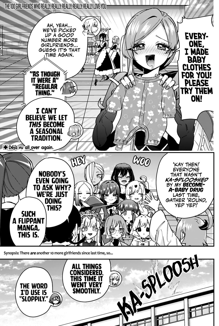 The 100 Girlfriends Who Really, Really, Really, Really, Really Love You - Chapter 167 Page 2