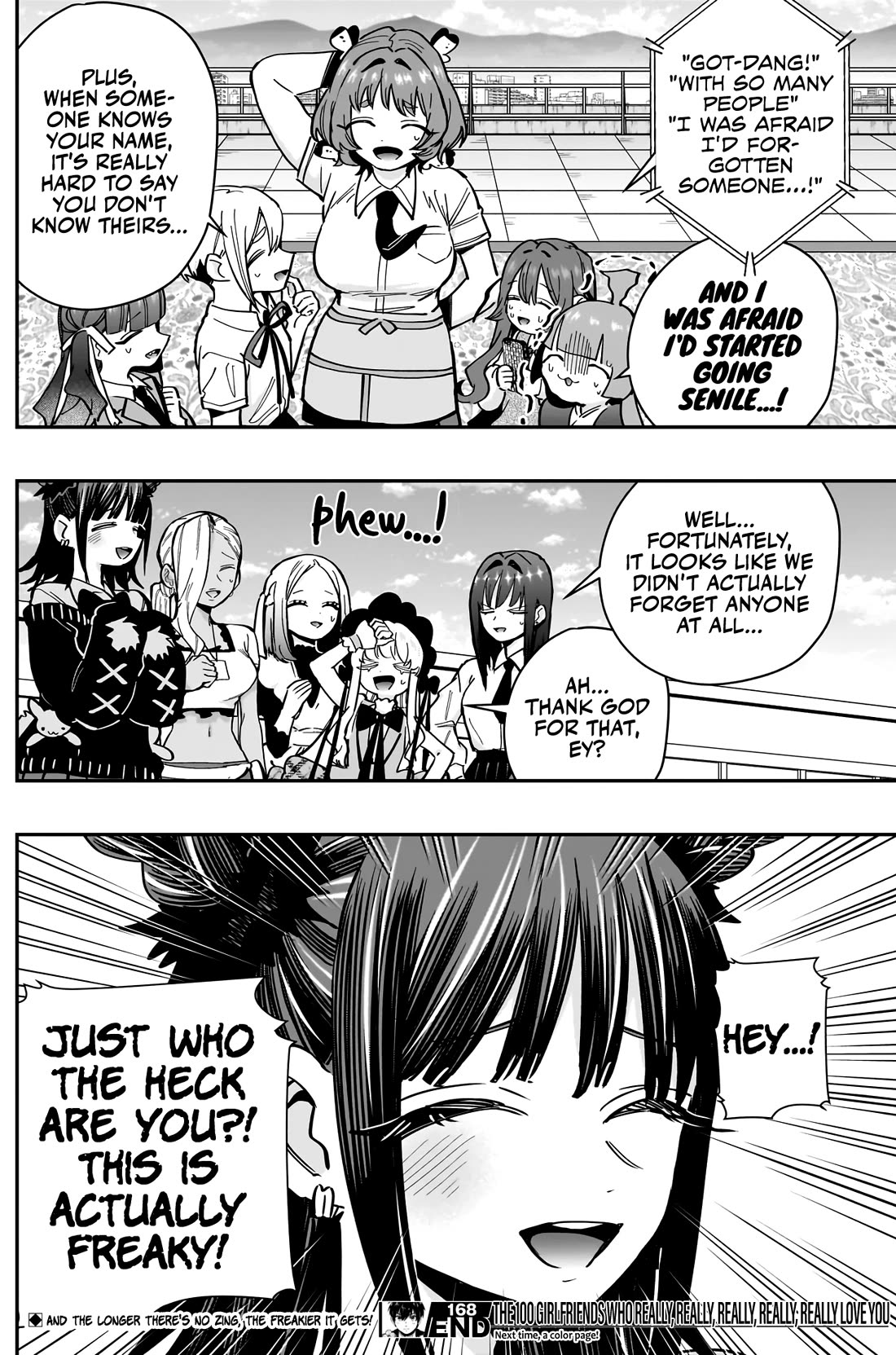 The 100 Girlfriends Who Really, Really, Really, Really, Really Love You - Chapter 168 Page 21