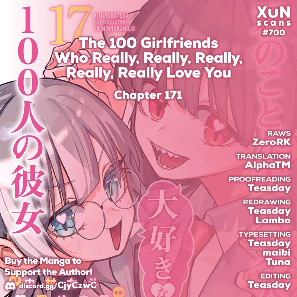 The 100 Girlfriends Who Really, Really, Really, Really, Really Love You - Chapter 171 Page 1