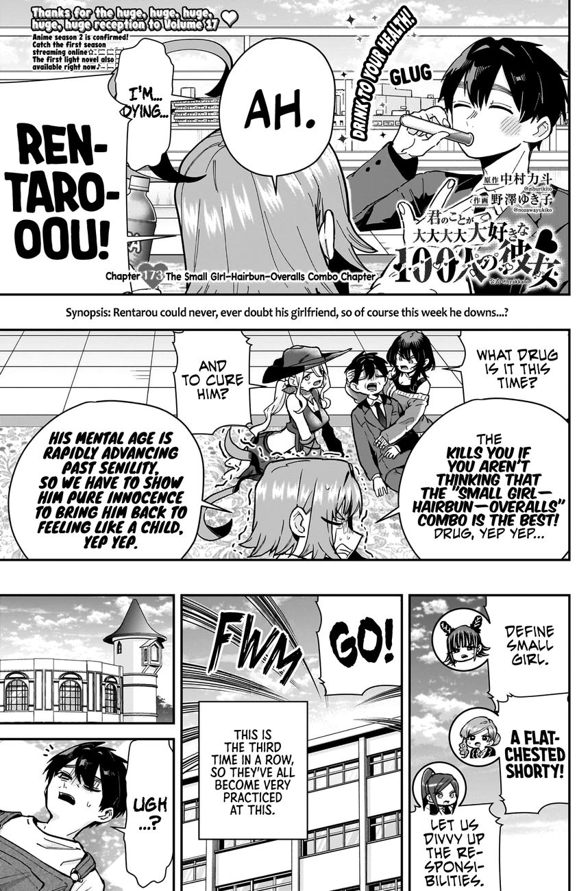 The 100 Girlfriends Who Really, Really, Really, Really, Really Love You - Chapter 173 Page 2