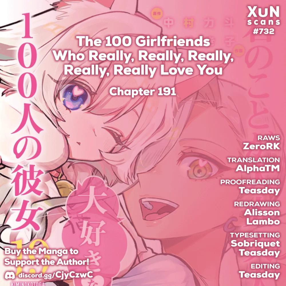 The 100 Girlfriends Who Really, Really, Really, Really, Really Love You - Chapter 191 Page 1