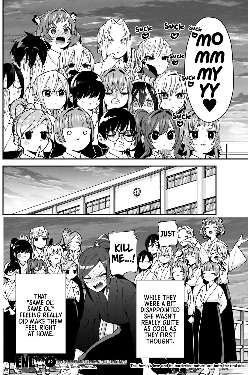 The 100 Girlfriends Who Really, Really, Really, Really, Really Love You - Chapter 82 Page 21
