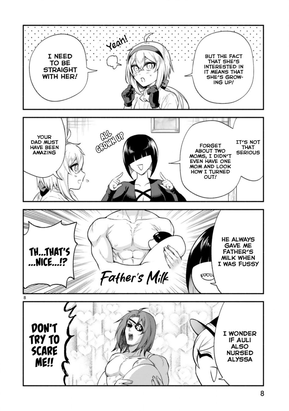 Dekoboko Majo no Oyako Jijou - Chapter 35 Page 8